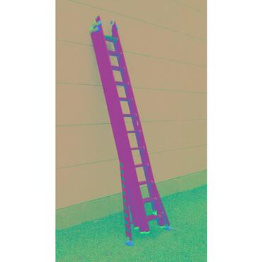 type A-SG synthetic sliding ladder with cord